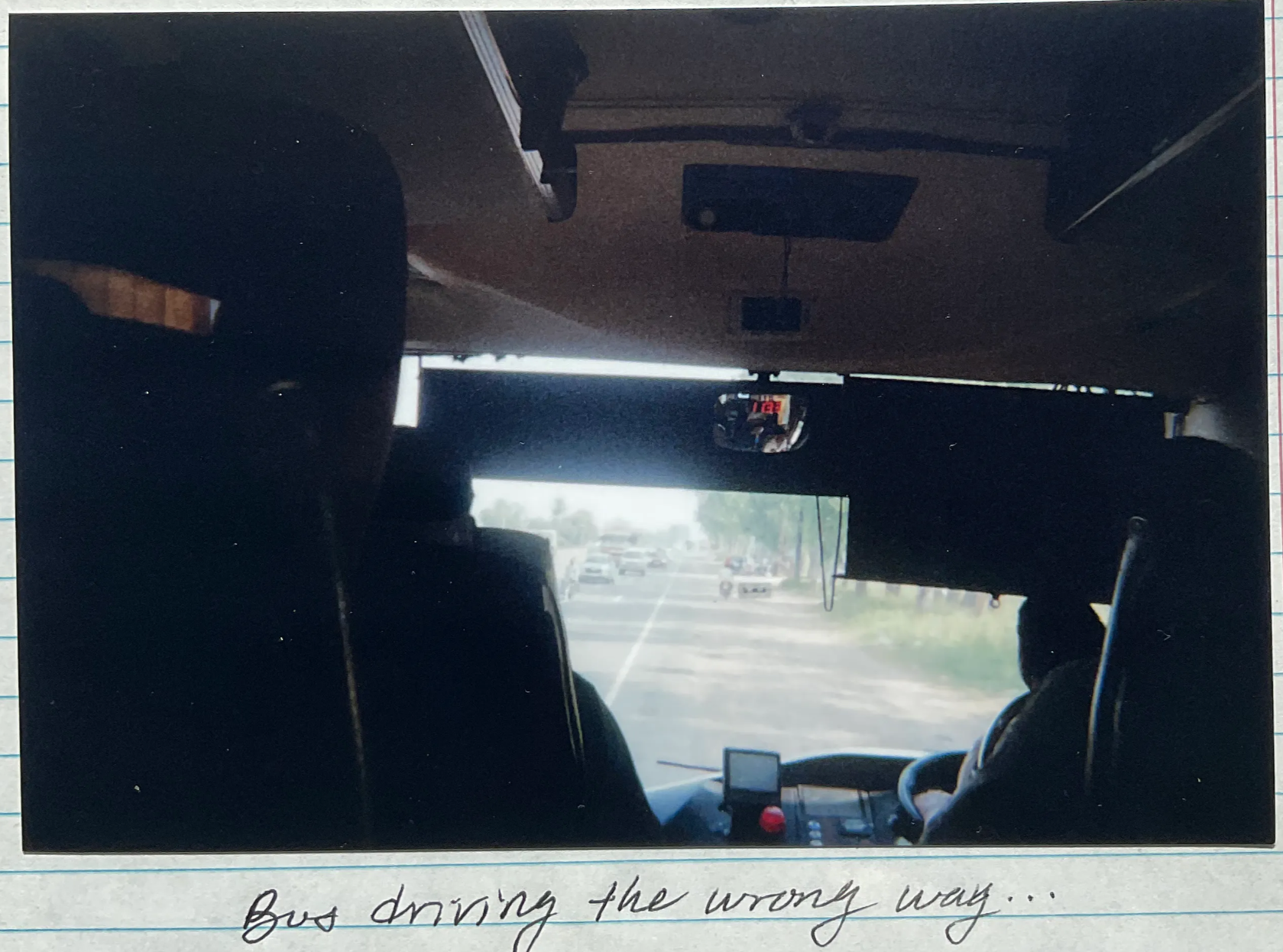 Wrong side of the road