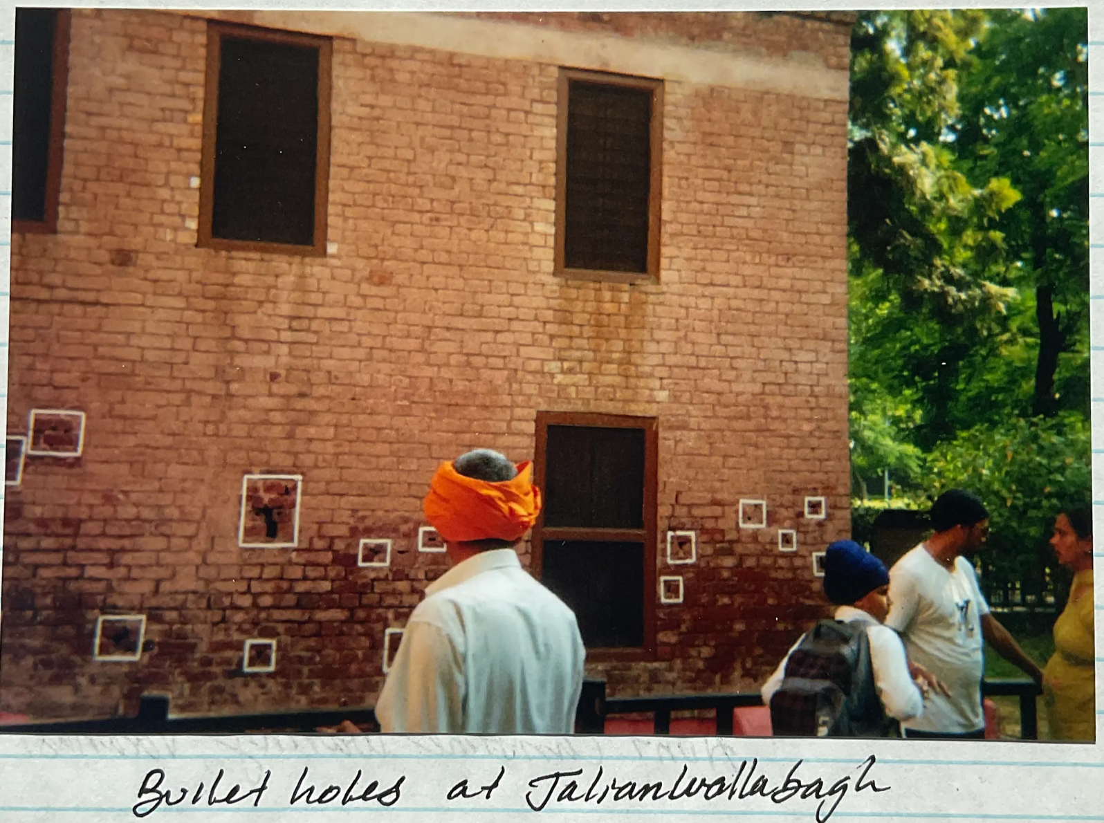 Bullet holes